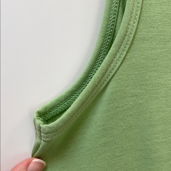 NWOT Sage Green Tank Top made in Canada L - Picture 10 of 11